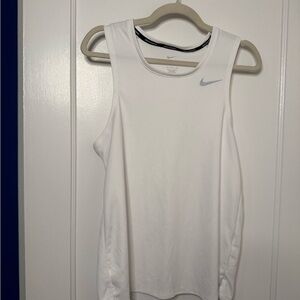 Nike Women's White Sleeveless Tank